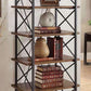 Industrial Open Etagere Bookshelf with Black Iron Frame Solid Wood Shelf Clearhalo 'Bookcases' 'furn' 'furn_bookcases' 'Furniture' 'furniture_bookcases' 'kitchen' 'kitchen_bookcases' 'Living Room Furniture' 'Office Furniture' 1200x1200_5600aeb3-8e5e-405f-bf90-6459351e26a3