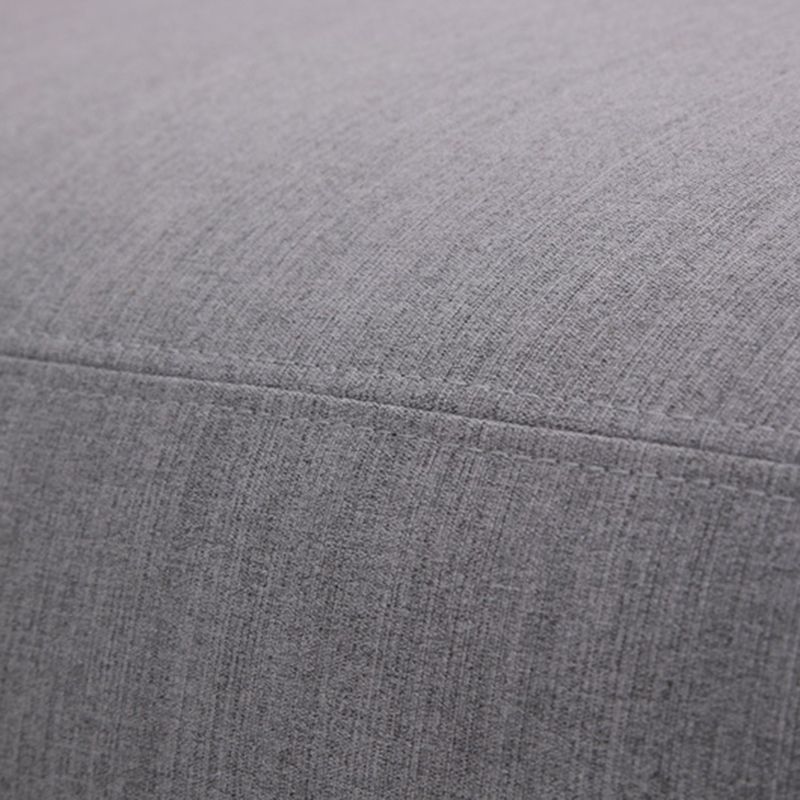 Tessuto grigio Sezione a 5 posti a 5 posti 26,37 "H quadrato sezionale