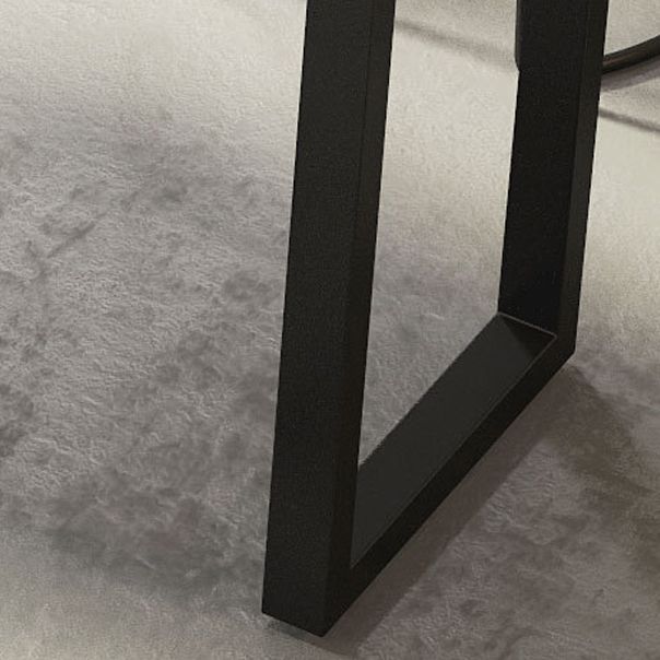 Brown Modern Style Bar Table in Solid Wood and Iron Coffee Shop Bar Table Clearhalo 'Bar Furniture' 'Bar Tables' 'bar_tables' 'furn' 'furn_bar_tables' 'Furniture' 'furniture_bar_tables' 'Kitchen & Dining Furniture' 1200x1200_56110d2f-b979-4902-8854-9f77e67bc5e2