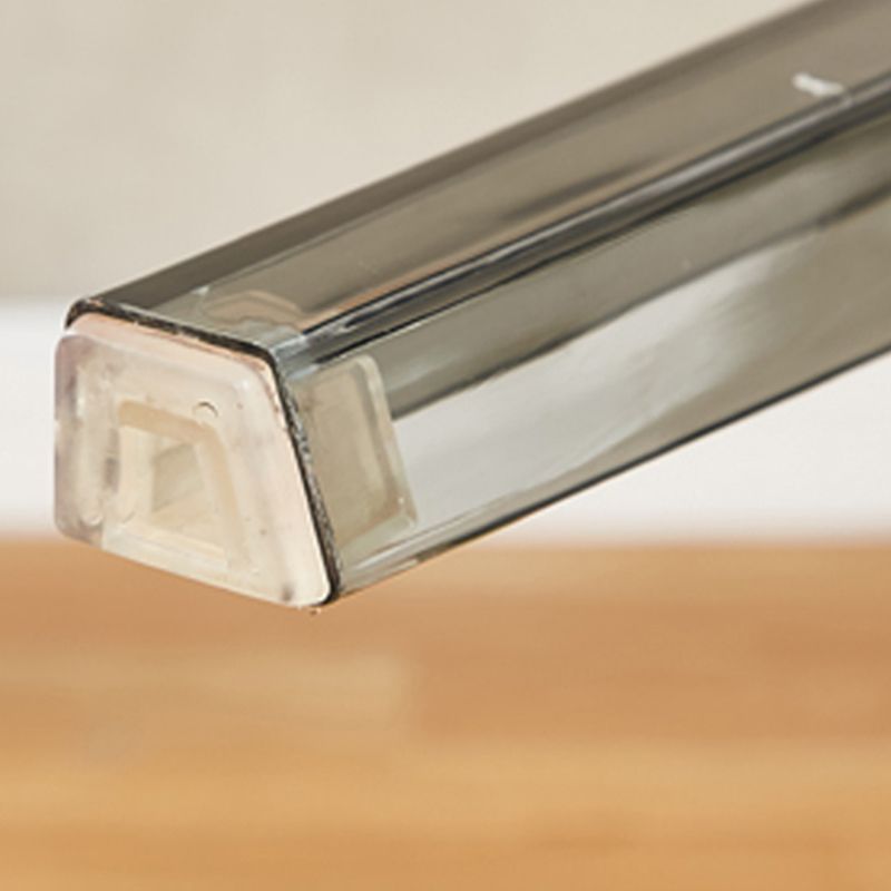 Scandinavian Style Dining Side Chair Open Back Plastic Dining Armless Chairs (Set of 4) Clearhalo ' kitchen&dining_furn' 'Dining Chairs' 'Dining Tables & Seating' 'dining_chair' 'furn' 'furn_dining_chair' 'Furniture' 'furniture_dining_chair' 'Kitchen & Dining Furniture' 'kitchen' 1200x1200_5611475b-e20e-4a04-a487-1691af9e0147