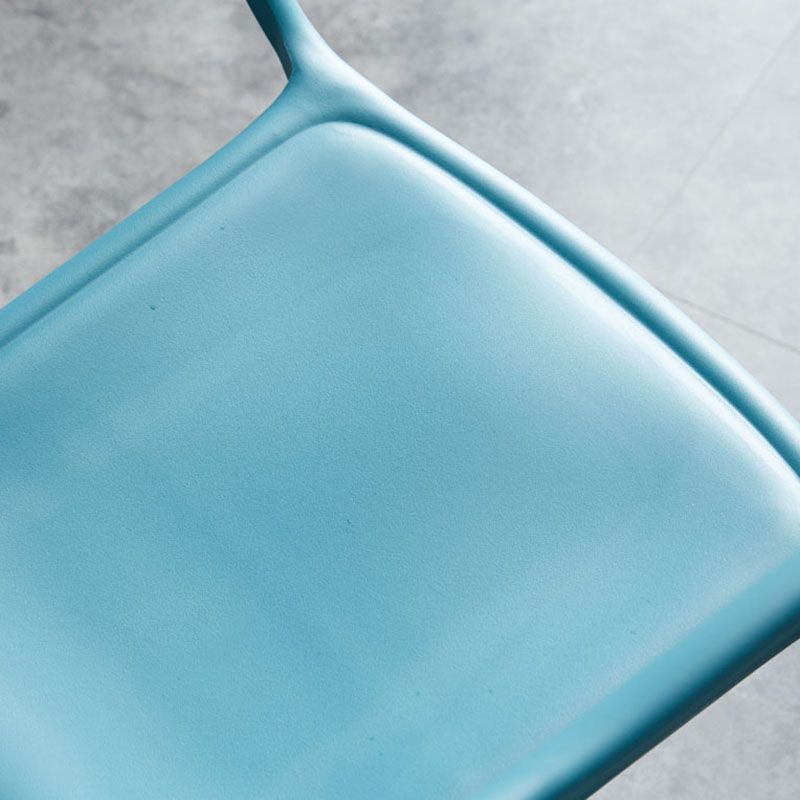 Contemporary Stackable Chair Open Back Kitchen Arm Chair with Plastic Legs Clearhalo 'Dining Chairs' 'Dining Tables & Seating' 'dining_chair' 'Furniture' 'furniture_dining_chair' 'Kitchen & Dining Furniture' 1200x1200_56169fbe-4a14-4e8d-b70d-ab80891c3f47