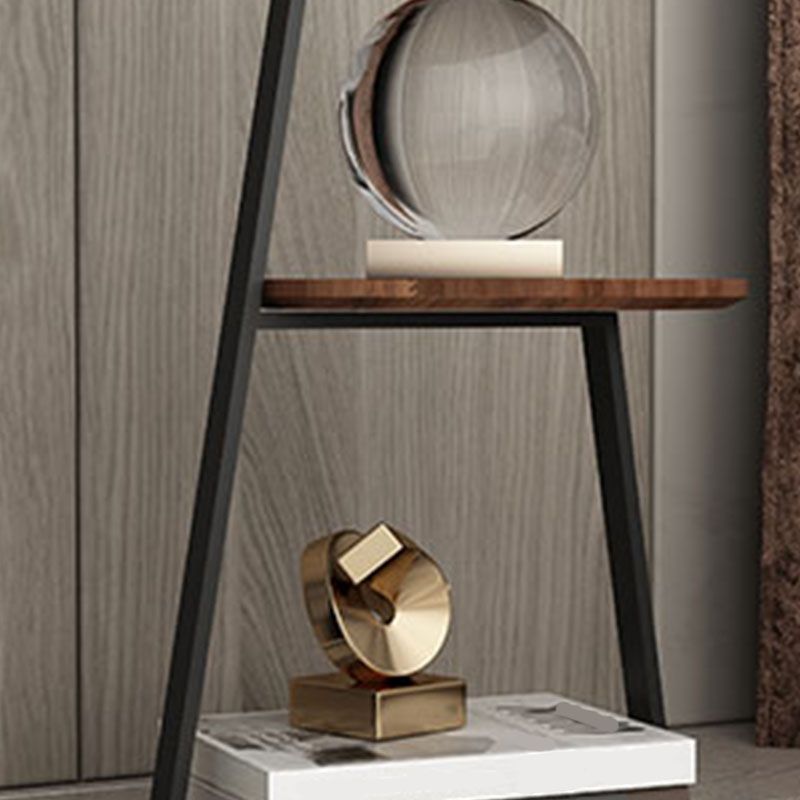 14.56 inch Wide Scandinavian Style Side End Table Metal Abstract Side Accent Table Clearhalo 'Coffee & Accent Tables' 'End & Side Tables' 'end_side_tables' 'furn' 'furn_end_side_tables' 'Furniture' 'Living Room Furniture' 1200x1200_5618d6df-bcae-4403-a4d7-7cc269becea6