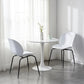 Contemporary Wood Round Dining Set Plastic 1/2/3 Pieces Dining Furniture for Home Clearhalo 'Dining Room Sets' 'Dining Tables & Seating' 'dining_room_set' 'furn' 'furn_dining_room_set' 'Furniture' 'Kitchen & Dining Furniture' 1200x1200_5619c94a-42ed-4e7a-a9a3-ffdc6adebbbf