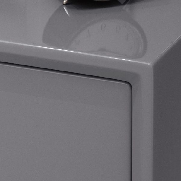 Glamakzent Tisch Nachttisch Schubladen Aufbewahrungsbett Nachttisch mit Beinen