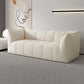 Contemporary White Cushions Flared Arm Fabric Living Room Seating Clearhalo 'furn' 'furn_sofas' 'Furniture' 'Living Room Furniture' 'Sofa' 'sofas' 1200x1200_561cafd4-a281-429a-9e4b-79810e40ab99