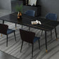 Industrial Style Stone Dining Table 4 Legs Dining Room Collection for Indoor Clearhalo 'Dining Tables & Seating' 'Dining Tables' 'dining_table' 'furn' 'furn_dining_table' 'Furniture' 'furniture_dining_table' 'Kitchen & Dining Furniture' 'kitchen' 'kitchen_dining_table' 1200x1200_561d4d2b-11b9-408e-8923-6eb519b91143