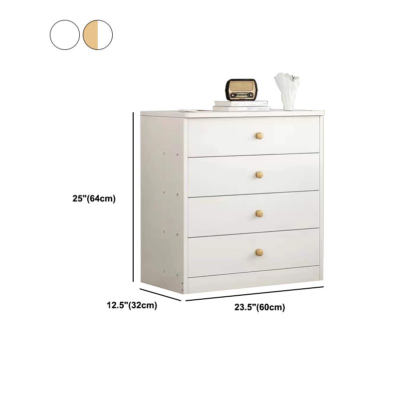 Wood Accent Chest with Drawers 12.59" Wide Modern Standard Accent Chest Clearhalo 'Cabinets & Chests' 'cabinets_chests' 'furn' 'furn_cabinets_chests' 'Furniture' 'Living Room Furniture' 1200x1200_561e3617-b713-4603-bd22-8e199f47ce60