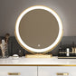 Modern Dressing Table Bedroom Stone Lighted Mirror Make-up Vanity Clearhalo 'Bedroom Furniture' 'furn' 'furn_makeup_vanities' 'Furniture' 'Makeup Vanities' 'makeup_vanities' 1200x1200_5622025d-6e83-4b5b-b5ee-0cb1ee44086e