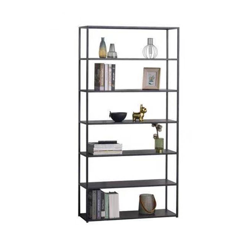 Industrial Style 5-Shelf Bookshelf Open Shelf Bookcase for Home Office Clearhalo 'Bookcases' 'furn' 'furn_bookcases' 'Furniture' 'furniture_bookcases' 'kitchen' 'kitchen_bookcases' 'Living Room Furniture' 'Office Furniture' 1200x1200_5623a7fb-8668-4edf-b2ee-dd3f53ab18db
