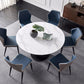 Eettafel van gesinterd steen, ronde eettafel voor eetkamer