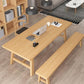 Contemporary Natural Wood Table Pine Rectangle Dining Table with Trestle Clearhalo 'Dining Tables & Seating' 'Dining Tables' 'dining_table' 'furn' 'furn_dining_table' 'Furniture' 'furniture_dining_table' 'Kitchen & Dining Furniture' 'kitchen' 'kitchen_dining_table' 1200x1200_5625a542-4e32-4a52-abe1-d575ea507b23