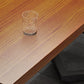 Juego de comedor industrial 1/3/5 PCS Mesa de comedor de madera maciza con sillas tapizadas