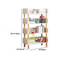 Modern & Contemporary Bookshelf Vertical Shelf Bookcase for Study Room