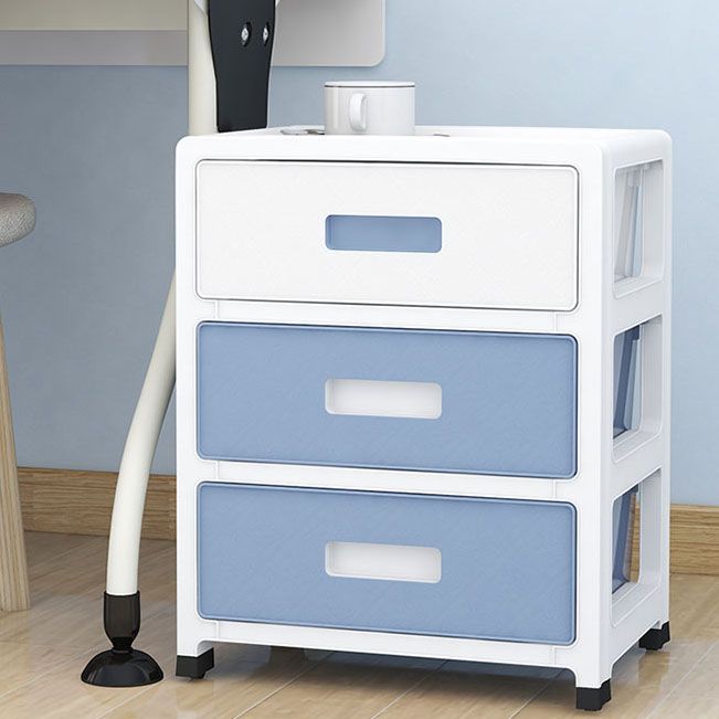 Coastal Cabinet Plastic Drawers Filing Cabinet for Home Office Clearhalo 'Filing Cabinets' 'filling_cabinets' 'furn' 'furn_filling_cabinets' 'Furniture' 'Office Furniture' 1200x1200_562a11b0-9e3e-4717-9f83-a1c9718f1a96