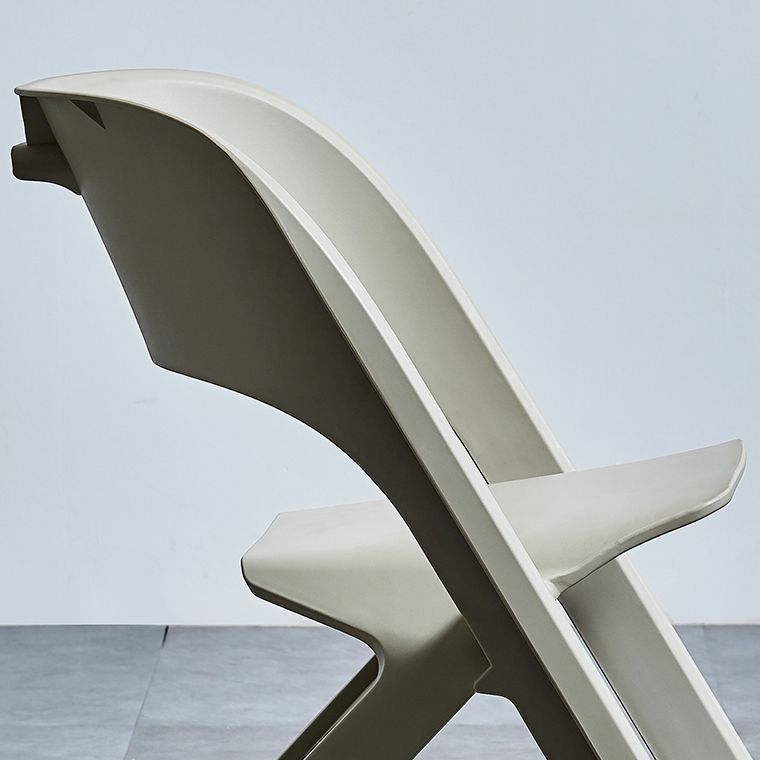 Minimalist Style Plastic Dining Armless Chairs Open Back Dining Side Chairs Clearhalo ' kitchen&dining_furn' 'Dining Chairs' 'Dining Tables & Seating' 'dining_chair' 'furn' 'furn_dining_chair' 'Furniture' 'furniture_dining_chair' 'Kitchen & Dining Furniture' 'kitchen' 1200x1200_562c39dd-ac58-45df-add2-719508883e58