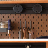 Moderne porte di vetro Curio Curio Pining Hutch con cassetti