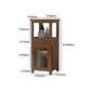 Wood Modern Wine Rack-12.4"L X 13.2"W Wine Rack Holder in Brown Clearhalo 'furn' 'furn_wine_racks' 'Furniture' 'Kitchen & Dining Furniture' 'Wine Racks' 'wine_racks' 1200x1200_562da97c-73cc-4034-94e6-f1bd059bd344
