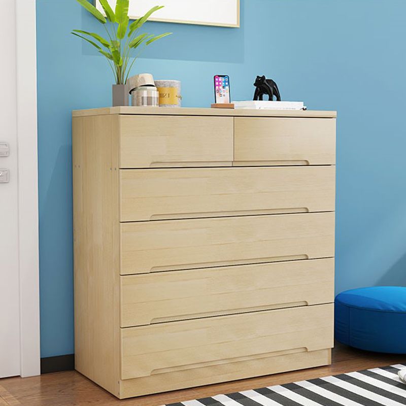 18" D Bedroom Wooden Storage Chest Dresser Modern Storage Chest with Drawers Clearhalo 'Bedroom Furniture' 'Dressers & Chests' 'dressers_chests' 'furn' 'furn_dressers_chests' 'Furniture' 1200x1200_5632e259-4e7f-4c26-9d97-f505a4d36ce2