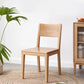 Nordic Armless Backrest Wood Chair with Wooden Legs for Dining Room Clearhalo 'Dining Chairs' 'Dining Tables & Seating' 'dining_chair' 'furn' 'furn_dining_chair' 'Furniture' 'Kitchen & Dining Furniture' 1200x1200_5636fd31-295d-4585-af19-3d564726b3d4