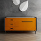 Stone Top Living Soggiorno Credenza moderno con cassetto e conservazione