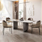 Modern Sintered Stone Top Dining Set Rectangle 1/2/5/6/7 Pieces Dining Room Table Set Clearhalo 'Dining Room Sets' 'Dining Tables & Seating' 'dining_room_set' 'furn' 'furn_dining_room_set' 'Furniture' 'Kitchen & Dining Furniture' 1200x1200_5639d68a-1470-4dd1-965d-9ac8289f2180