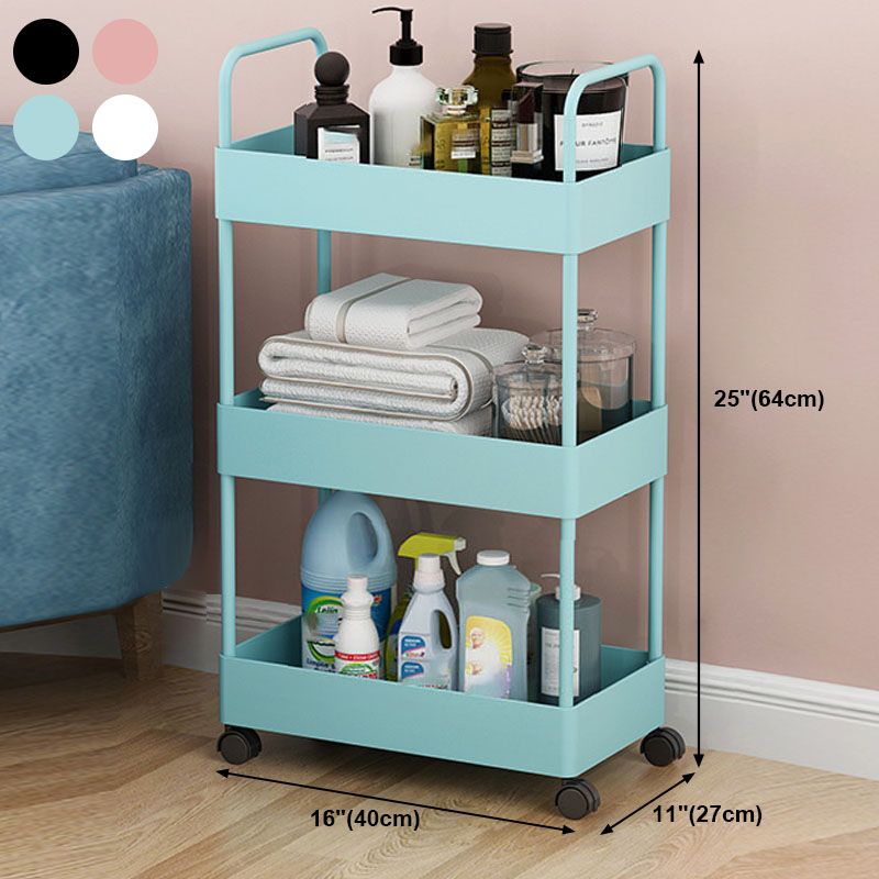 Contemporary Style Bookshelf with Casters Wheel Book Shelf for Home Office Study Room Clearhalo 'Bookcases' 'furn' 'furn_bookcases' 'Furniture' 'furniture_bookcases' 'kitchen' 'kitchen_bookcases' 'Living Room Furniture' 'Office Furniture' 1200x1200_563b0b19-ba30-4896-8079-4f348597bd86