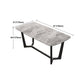 Modern Dining Set Stone 1/5/6/7 Pieces Dining Furniture for Indoor Clearhalo 'Dining Room Sets' 'Dining Tables & Seating' 'dining_room_set' 'furn' 'furn_dining_room_set' 'Furniture' 'Kitchen & Dining Furniture' 1200x1200_563c0a7f-908d-47ca-bab9-e1926649f6b2