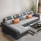Flared Arms 4-Seater Sectional with Pillow Back Cushions for Apartment Clearhalo 'furn' 'furn_sectionals' 'Furniture' 'furniture_sectionals' 'Living Room Furniture' 'Sectionals' 1200x1200_5640debe-0fbd-4a3a-ab01-af9397ff7f78