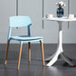Contemporary Style Plastic Dining Chair Open Back Dining Side Chairs for Kitchen Clearhalo ' kitchen&dining_furn' 'Dining Chairs' 'Dining Tables & Seating' 'dining_chair' 'furn' 'furn_dining_chair' 'Furniture' 'furniture_dining_chair' 'Kitchen & Dining Furniture' 'kitchen' 1200x1200_5641d0b2-1fbe-4bc9-be52-eb08ad888466