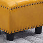 Modern Leather Standard Rectangle Nail Decoration Indoor Standard Clearhalo 'furn' 'furn_ottomans_poufs' 'Furniture' 'Living Room Furniture' 'Ottomans & Poufs' 'ottomans_poufs' 1200x1200_56427ba9-ed3a-445f-a760-9dc936062a40