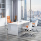 Middle/High Back Office Chair With Sponge Leather Seat with Adjustable Height Office Chair Clearhalo 'furn' 'furn_office_chair' 'Furniture' 'Office Chairs' 'Office Furniture' 'office_chair' 1200x1200_5648df61-36ab-4f51-92a2-a1109036b89c