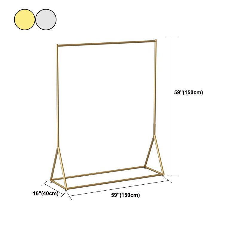 Moderner Kleiderbügel Metall ohne Delesse, freistehende Eingangs -Eingangs -Kit