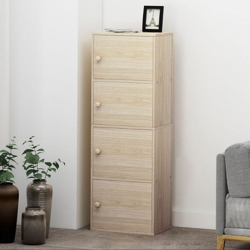 Contemporary Vertical Standard Bookcase Manufactured Wood Bookcase with Doors Clearhalo 'Bookcases' 'furn' 'furn_bookcases' 'Furniture' 'furniture_bookcases' 'kitchen' 'kitchen_bookcases' 'Living Room Furniture' 'Office Furniture' 1200x1200_564a14ec-acc8-4d48-a718-234fbba98a97