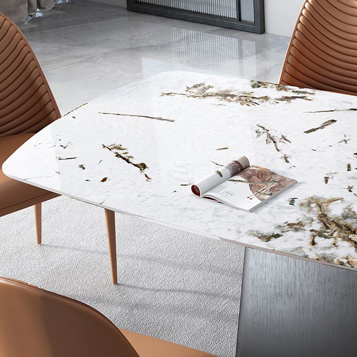 Contemporary 1/4/5/7 Pieces Dining Set Rectangle Dining Room Table Set Clearhalo 'Dining Room Sets' 'Dining Tables & Seating' 'dining_room_set' 'furn' 'furn_dining_room_set' 'Furniture' 'furniture_dining_room_set' 'Kitchen & Dining Furniture' 'kitchen&dining_furn' 'kitchen' 1200x1200_564aa972-72d5-4504-87e7-f4816c4b5892