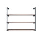 7.87"W Bookshelf Solid Wood Industrial Style Wall Mounted Bookcase for Home Office Clearhalo 'Bookcases' 'furn' 'furn_bookcases' 'Furniture' 'furniture_bookcases' 'kitchen' 'kitchen_bookcases' 'Living Room Furniture' 'Office Furniture' 1200x1200_564b35f8-5326-405e-a73c-b15caab366e7
