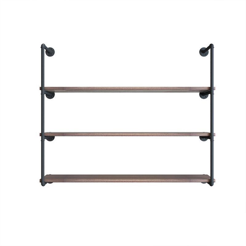 7.87"W Bookshelf Solid Wood Industrial Style Wall Mounted Bookcase for Home Office Clearhalo 'Bookcases' 'furn' 'furn_bookcases' 'Furniture' 'furniture_bookcases' 'kitchen' 'kitchen_bookcases' 'Living Room Furniture' 'Office Furniture' 1200x1200_564b35f8-5326-405e-a73c-b15caab366e7