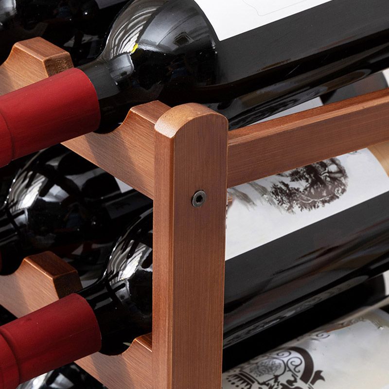 Modern Countertop Wine Rack Wood Wine Bottle Rack for Living Room Clearhalo 'furn' 'furn_wine_racks' 'Furniture' 'Kitchen & Dining Furniture' 'Wine Racks' 'wine_racks' 1200x1200_564b8ad2-adc5-4988-b0b8-d1fa1e8c2306