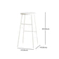 Industrial Iron Backless Barstool Simple Indoor Tall Stool with Square Seat 1 Piece Clearhalo 'Bar Furniture' 'Bar Stools' 'bar_stools' 'furn' 'furn_bar_stools' 'Furniture' 'furniture_bar_stools' 'Kitchen & Dining Furniture' 1200x1200_564d9406-41be-4522-b728-935be592f82e