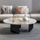Modern Coffee Table Slate Round Nesting Coffee Table Set with Black Legs Clearhalo 'Coffee & Accent Tables' 'Coffee Tables' 'coffee_tables' 'furn' 'furn_coffee_tables' 'Furniture' 'Living Room Furniture' 1200x1200_564e8f68-0ea3-4a51-8b1b-e433a8027bc5