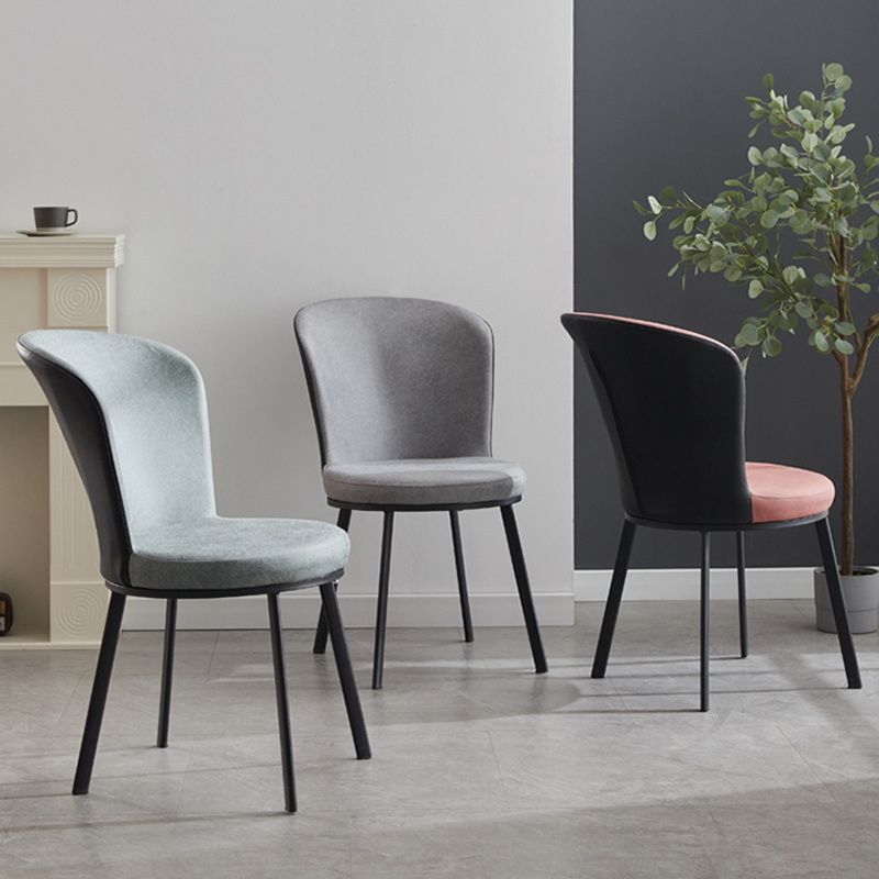 Contemporary High-density Sponge Cushion Chair of 17'' Wide Parsons Chair Clearhalo ' kitchen&dining_furn' 'Dining Chairs' 'Dining Tables & Seating' 'dining_chair' 'furn' 'furn_dining_chair' 'Furniture' 'furniture_dining_chair' 'Kitchen & Dining Furniture' 'kitchen' 1200x1200_564f5b92-080e-4311-a121-17821e57c4d5