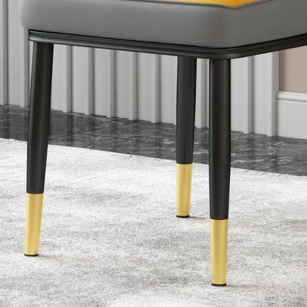 Nordic Dining Chairs Metal Armless Side Parsons Chair for Kitchen Clearhalo ' kitchen&dining_furn' 'Dining Chairs' 'Dining Tables & Seating' 'dining_chair' 'furn' 'furn_dining_chair' 'Furniture' 'furniture_dining_chair' 'Kitchen & Dining Furniture' 'kitchen' 1200x1200_56502f9e-2b87-4f2f-b356-d958b3a06b8b