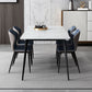 White Stone Dining Table Industrial Rectangle Dining Table for Dining Room Clearhalo 'Dining Tables & Seating' 'Dining Tables' 'dining_table' 'furn' 'furn_dining_table' 'Furniture' 'Kitchen & Dining Furniture' 1200x1200_56517c05-8fc9-4c21-a357-e63a0b1f108d