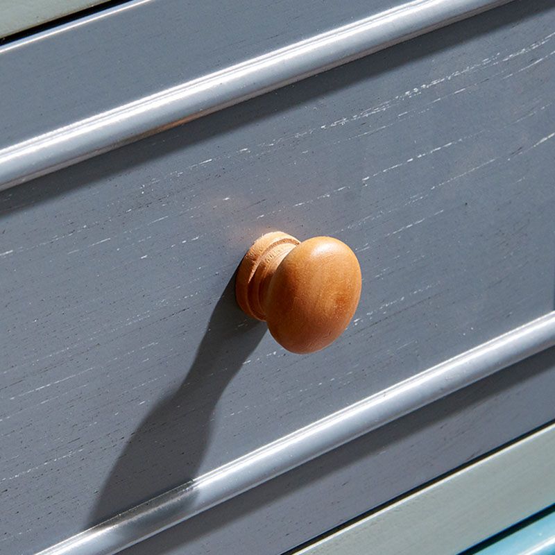 Coastal Style Storage Chest 7 Drawers Storage Chest Dresser for Bedroom