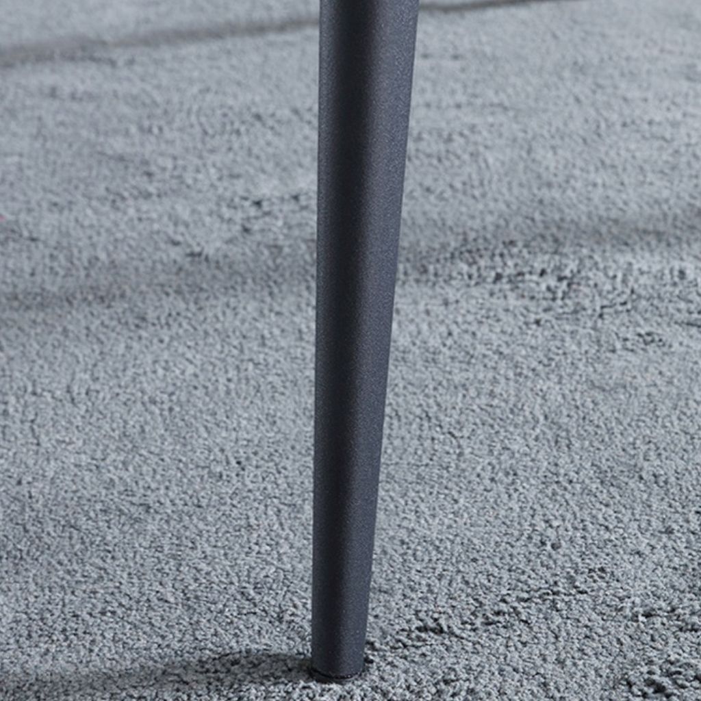 Modern Armless Dining Chairs Faux Leather Wingback Dining Side Chair Clearhalo 'Dining Chairs' 'Dining Tables & Seating' 'dining_chair' 'furn' 'furn_dining_chair' 'Furniture' 'Kitchen & Dining Furniture' 1200x1200_5652e1b6-d3d9-427a-bb80-048abc2be800