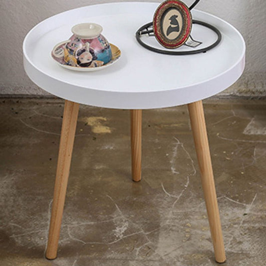 19.69 inch Wide Scandinavian Sofa Side Accent Table Wooden 3 Legs Round Side End Table Clearhalo 'Coffee & Accent Tables' 'End & Side Tables' 'end_side_tables' 'furn' 'furn_end_side_tables' 'Furniture' 'Living Room Furniture' 1200x1200_5656c3a3-13ae-4115-a3be-eadcc71c5335