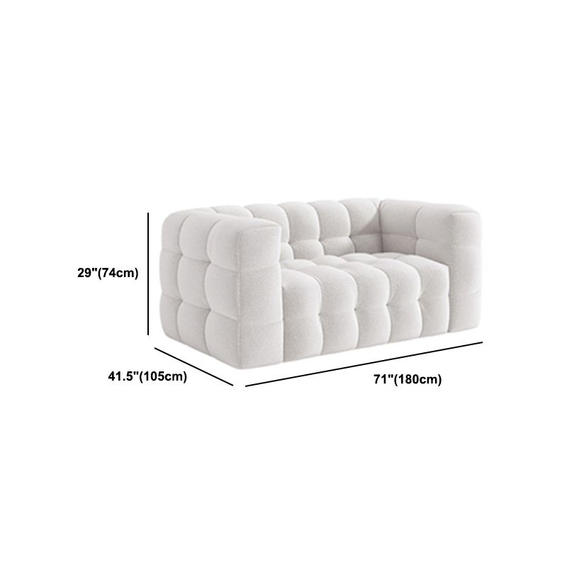 Wool Tuxedo Arm Sofa Contemporary Standard Sofa with Biscuit Back Clearhalo 'furn' 'furn_sofas' 'Furniture' 'Living Room Furniture' 'Sofa' 'sofas' 1200x1200_5659ad5a-6e9e-4924-8b49-df1c263492b1