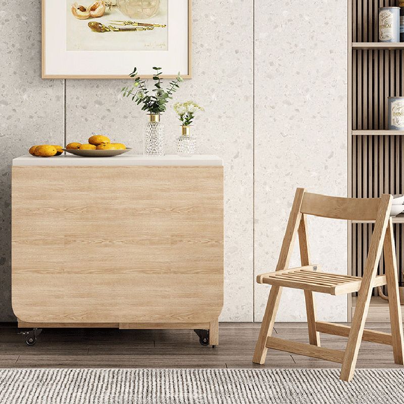 Moderne eetgelegenheid 1/3 pc's houten vouwtafel en stoelen