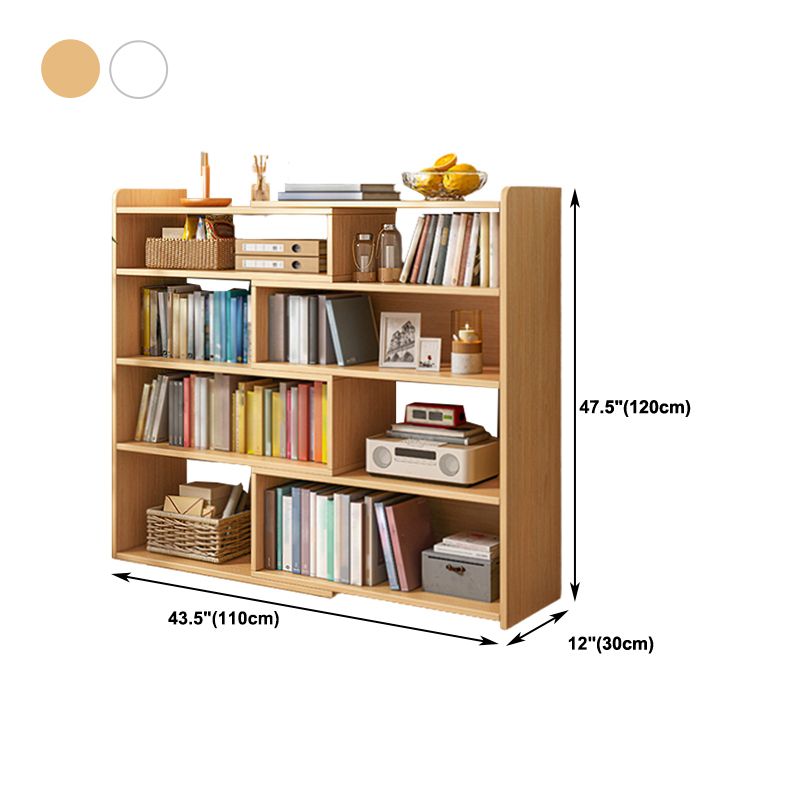 Flexible Bookshelf Contemporary Style Bookcase for Study Room and Office Clearhalo 'Bookcases' 'furn' 'furn_bookcases' 'Furniture' 'Office Furniture' 1200x1200_565b5441-5591-4d18-9d6b-32ab0f4576aa
