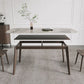 Medieval Modern Sintered Stone Dining Table Rectangle Table with 4 Legs Clearhalo 'Dining Tables & Seating' 'Dining Tables' 'dining_table' 'furn' 'furn_dining_table' 'Furniture' 'furniture_dining_table' 'Kitchen & Dining Furniture' 'kitchen' 'kitchen_dining_table' 1200x1200_565c6e35-656d-4044-a9a1-09b6cd7567f6
