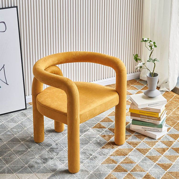 Contemporary Upholstered Side Chairs Open Back Side Chair for Home Clearhalo 'Dining Chairs' 'Dining Tables & Seating' 'dining_chair' 'furn' 'furn_dining_chair' 'Furniture' 'furniture_dining_chair' 'Kitchen & Dining Furniture' 1200x1200_565d012a-7027-4926-b99e-c2855f9af55b